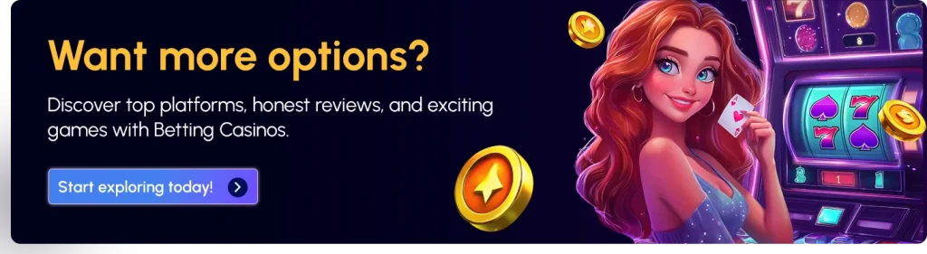 CTA - How to Play Online Andar Bahar Game Want more options? Discover top platforms, honest reviews, and exciting games with Betting Casinos. Start exploring today!